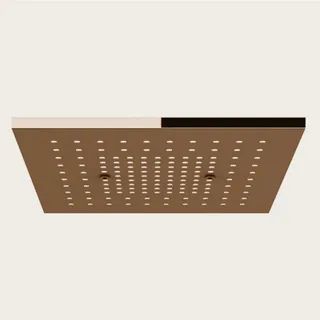 Накладная панель, Gessi, Afilo, для многофункциональной душевой системы, 300*300, цвет-Copper PVD