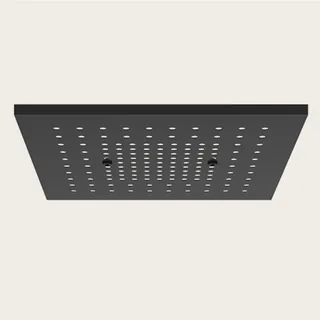 Накладная панель, Gessi, Afilo, для многофункциональной душевой системы, 300*300, цвет-черный матовый