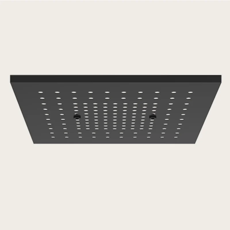Накладная панель, Gessi, Afilo, для многофункциональной душевой системы, 300*300, цвет-черный матовый
