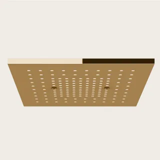 Накладная панель, Gessi, Afilo, для многофункциональной душевой системы, 300*300, цвет-Warm Bronze PVD