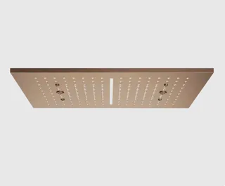 Накладная панель, Gessi, Afilo, 300*500, для многофункциональной душевой системы, цвет-Copper Brushed PVD