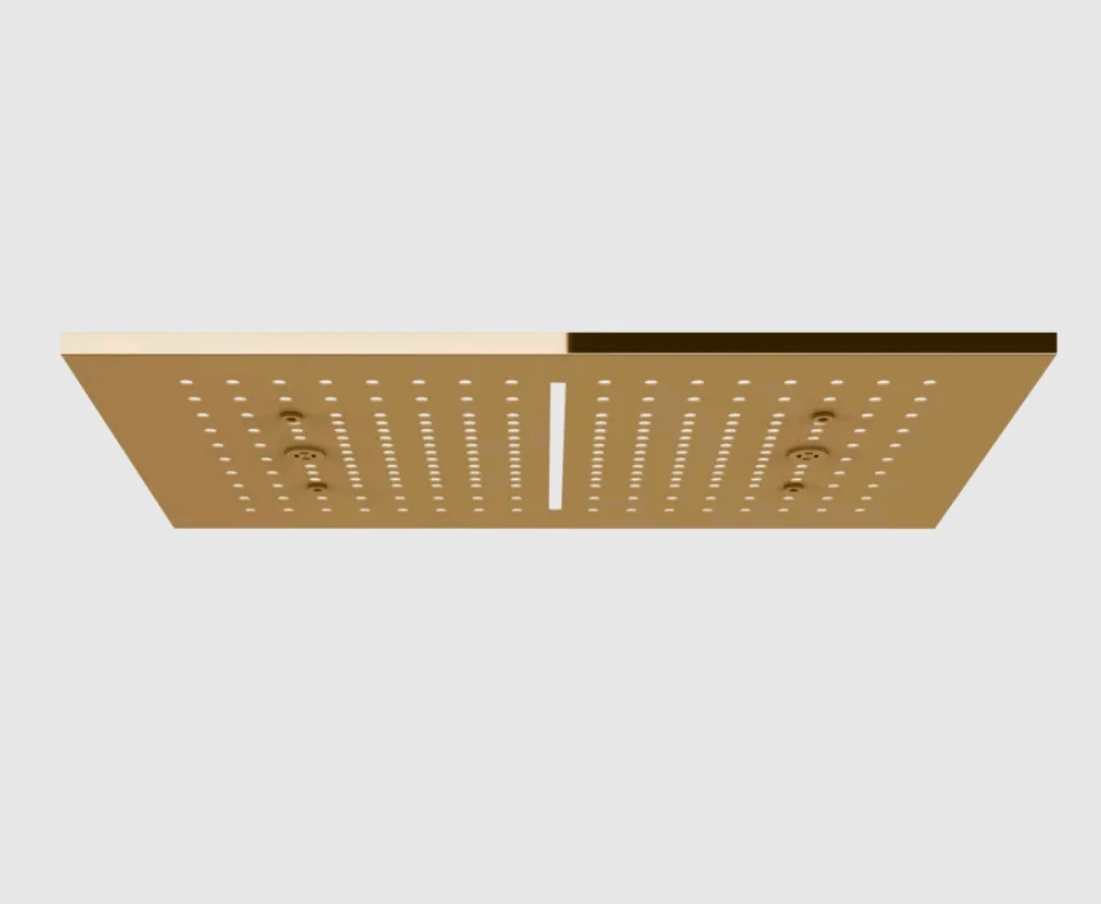 Накладная панель, Gessi, Afilo, 300*500, для многофункциональной душевой системы, цвет-Warm Bronze PVD