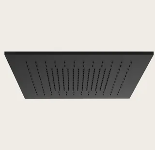 Накладная панель, Gessi, Minimali, для душевой системы, 505*505, цвет-черный матовый