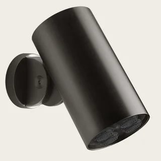 Верхний душ, Gessi, Spotwater Flessa, 79*79, цвет-Black Metal Brushed PVD