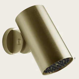 Верхний душ, Gessi, Spotwater Flessa, 79*79, цвет-Brushed Brass PVD