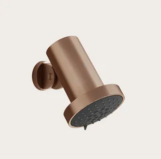 Верхний душ, Gessi, Spotwater Flessa, 135, цвет-Copper Brushed PVD