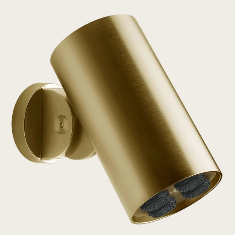 Верхний душ, Gessi, Spotwater, 79*79, цвет-Brushed Brass PVD