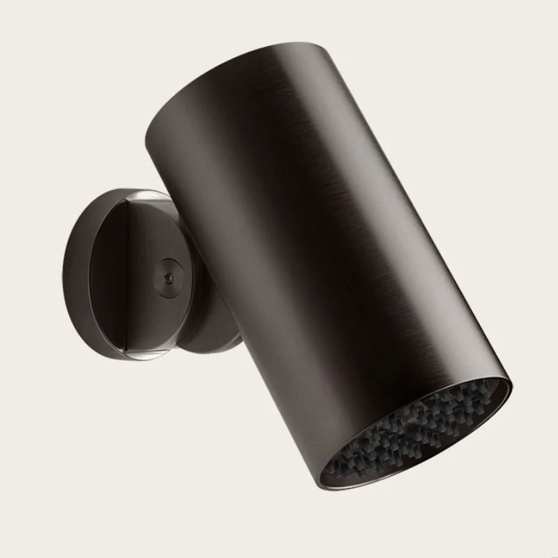 Верхний душ, Gessi, Spotwater, 79*79, цвет-Black Metal Brushed PVD