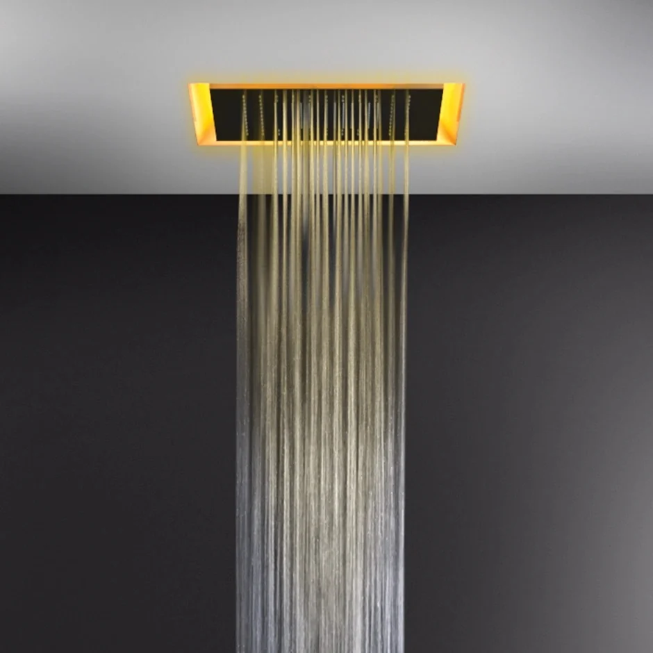 Душевая система, Gessi, Afilo, 500*500, цвет-белый матовый