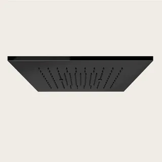 Накладная панель, Gessi, Minimali, для душевой системы, 350*350, цвет-Black Metal PVD