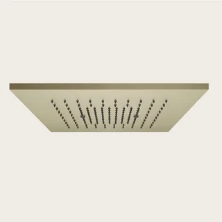 Накладная панель, Gessi, Minimali, для душевой системы, 350*350, цвет-Brushed Brass PVD — иконка