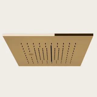 Накладная панель Gessi, Minimali, для многофункциональной душевой системы, 350*350, цвет-Warm Bronze PVD