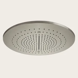 Накладная панель, Gessi, Minimali, для многофункциональной душевой системы, 500*500, цвет-Steel Brushed