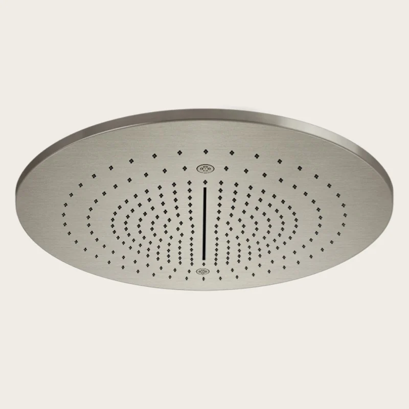 Накладная панель, Gessi, Minimali, для многофункциональной душевой системы, 500*500, цвет-Steel Brushed