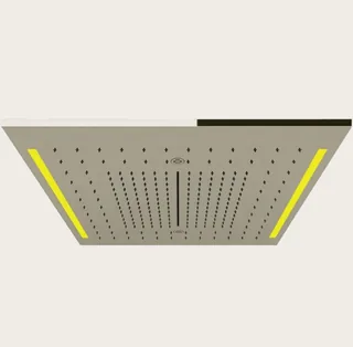 Накладная панель, Gessi, Colour, для многофункциональной душевой системы, 500*500, цвет-Nickel PVD