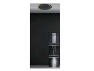 Накладная панель, Gessi, Colour, для многофункциональной душевой системы, шгв 500*500*12, цвет -Brushed Brass PVD