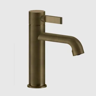 Смеситель для раковины, Gessi, Inciso, цвет-Antique Brass