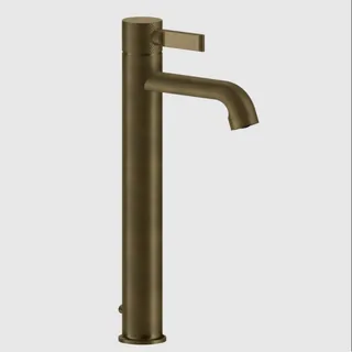 Смеситель для раковины, Gessi, Inciso, цвет-Antique Brass