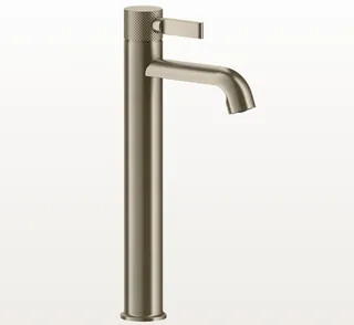 Смеситель для раковины, Gessi, Inciso, на раковину/столешницу, цвет-Finox Brushed Nickel