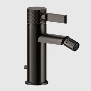 Смеситель для биде, Gessi, Inciso, цвет-Black Metal Brushed PVD