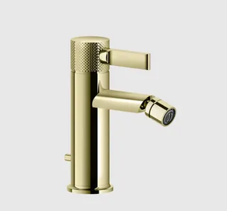 Смеситель для биде, Gessi, Inciso, цвет-Brass PVD — иконка