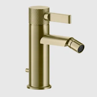 Смеситель для биде, Gessi, Inciso, цвет-Brushed Brass PVD — иконка