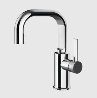 Смеситель для раковины, Gessi, Inciso, цвет-хром