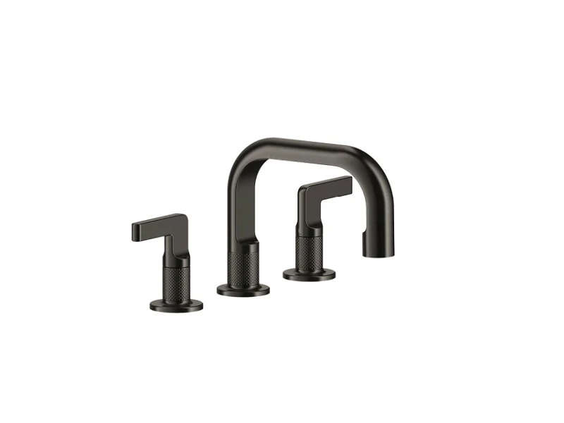 Смеситель для раковины, Gessi, Inciso, цвет-Antique Brass