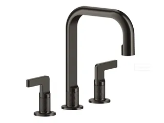 Смеситель для раковины, Gessi, Inciso, цвет-Black XL