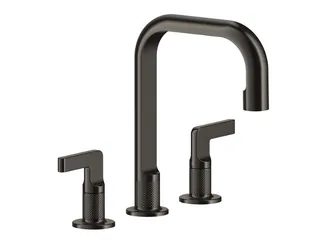 Смеситель для раковины, Gessi, Inciso, цвет-Antique Brass