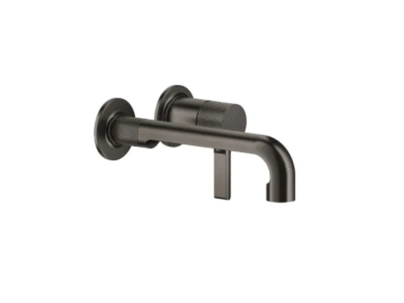 Смеситель для раковины, Gessi, Inciso, цвет-Aged Bronze