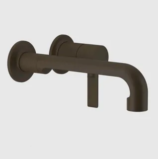 Смеситель для раковины, Gessi, Inciso, цвет-Dark Bronze