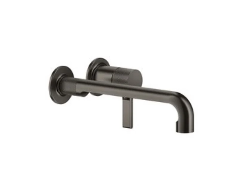 Смеситель для раковины, Gessi, Inciso, цвет-Gold PVD