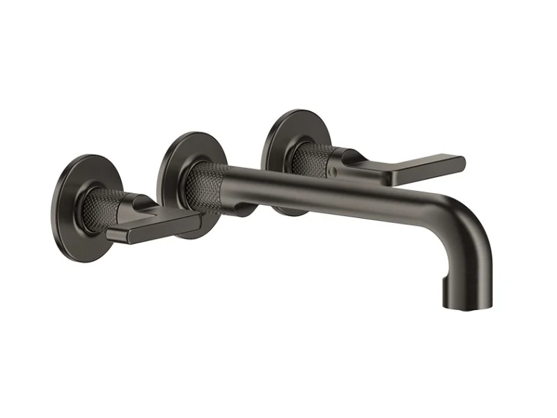 Смеситель для раковины, Gessi, Inciso, цвет-Aged Bronze