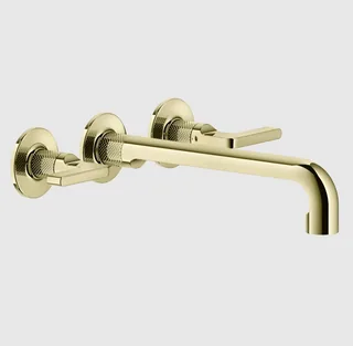Смеситель для раковины, Gessi, Inciso, цвет-Brass PVD — иконка