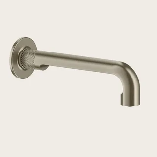 Излив, Gessi, Inciso, для раковины, цвет-Finox Brushed Nickel — иконка