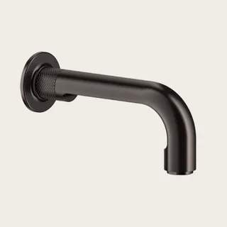 Излив, Gessi, Inciso, цвет-Black Metal Brushed PVD