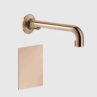 Смеситель для раковины, Gessi, Sensor Taps Inciso, цвет-Copper PVD