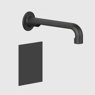 Смеситель для раковины, Gessi, Sensor Taps Inciso, цвет-черный матовый
