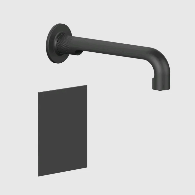 Смеситель для раковины, Gessi, Sensor Taps Inciso, цвет-черный матовый