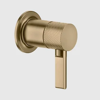 Смеситель для душа, Gessi, Inciso, на 1 потребитель, цвет-Warm Bronze Brushed PVD — иконка