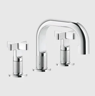 Смеситель для раковины, Gessi, Inciso, цвет-хром