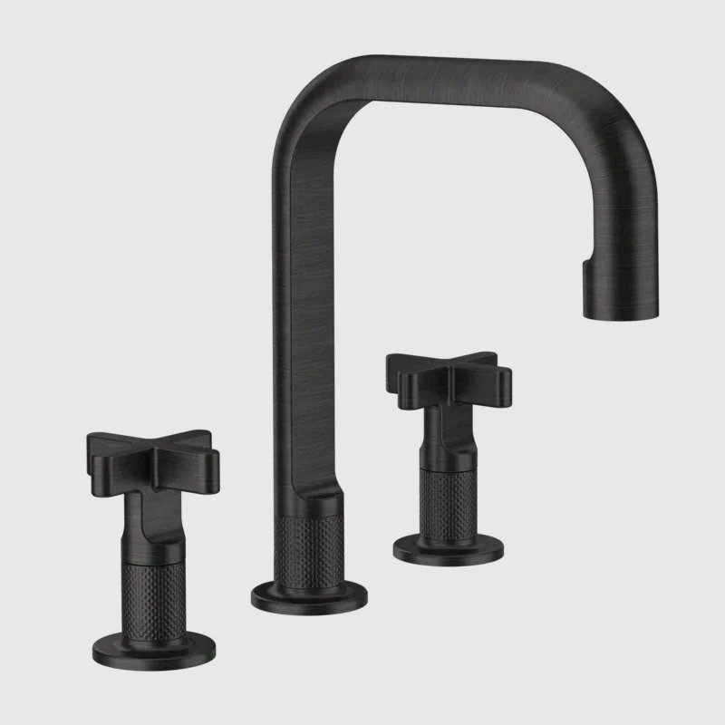 Смеситель для раковины, Gessi, Inciso, цвет-Aged Bronze