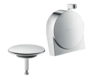 Излив, Hansgrohe, Exafill S, на ванну с набором для слива и перелива, цвет-хром