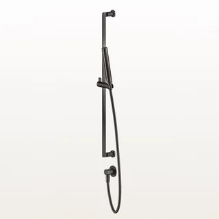 Душевой гарнитур, Gessi, Inciso Bath&Shower, 32, цвет-Black Metal Brushed PVD