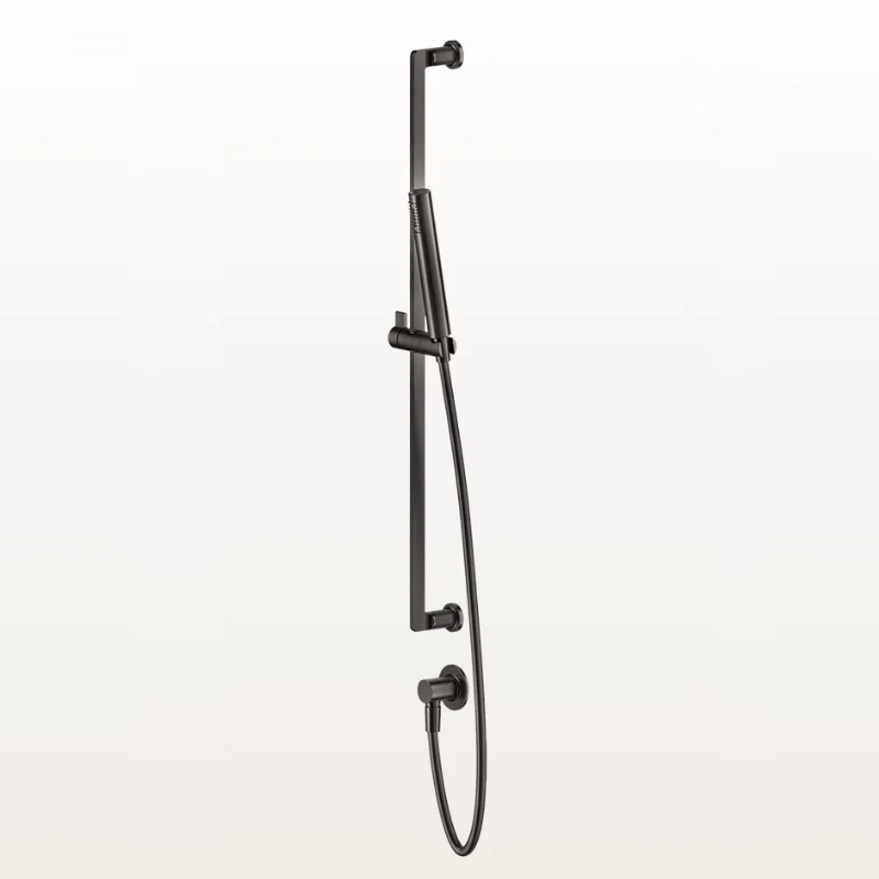 Душевой гарнитур, Gessi, Inciso Bath&Shower, 32, цвет-Black Metal Brushed PVD