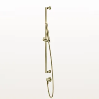 Душевой гарнитур, Gessi, Inciso Bath&Shower, 32, цвет-Brushed Brass PVD