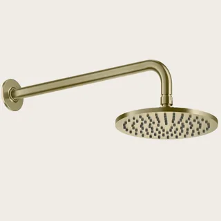 Верхний душ, Gessi, Inciso, 200*200, цвет-Brushed Brass PVD