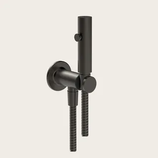 Гидроёршик, Gessi, Inciso, цвет-Black Metal Brushed PVD