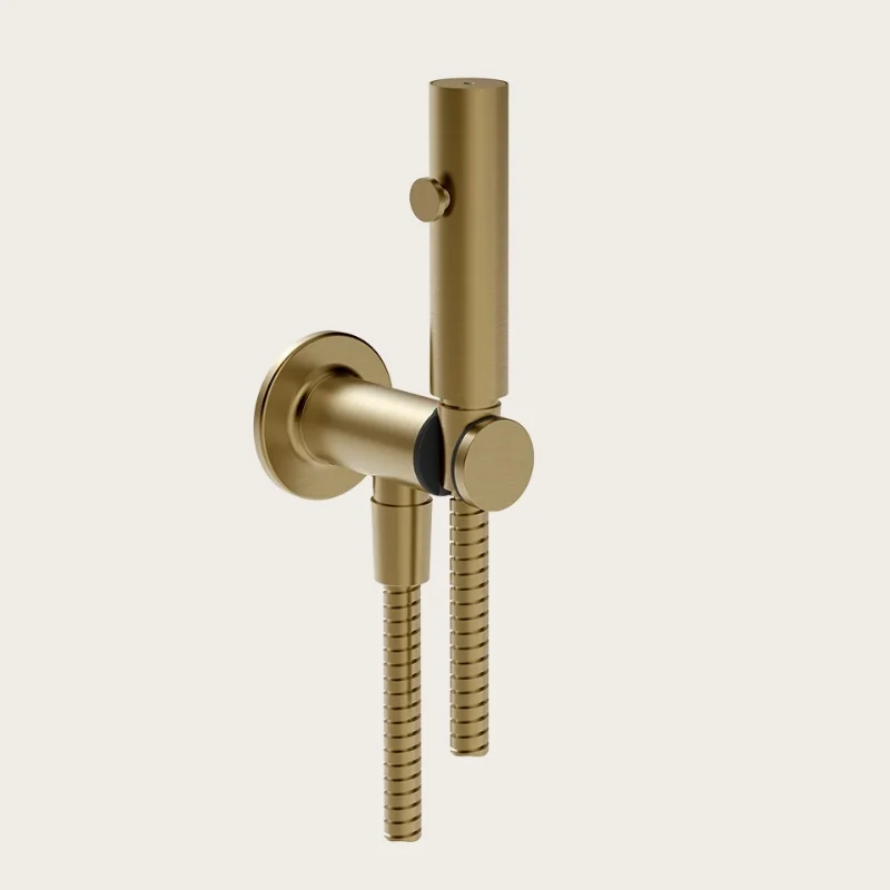 Гидроёршик, Gessi, Inciso, цвет-Warm Bronze Brushed PVD